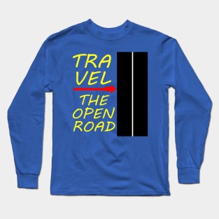 Traveling The Open Road Long Sleeve T-Shirt